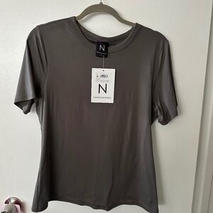 NAKED WARDROBE Short Sleeve Top - 2X